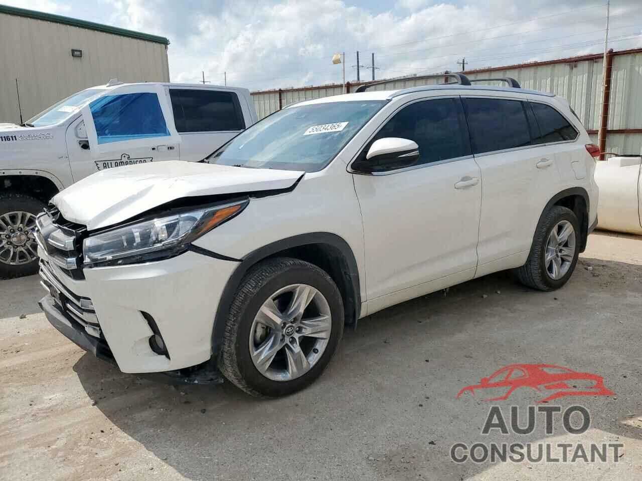 TOYOTA HIGHLANDER 2018 - 5TDYZRFH0JS249343