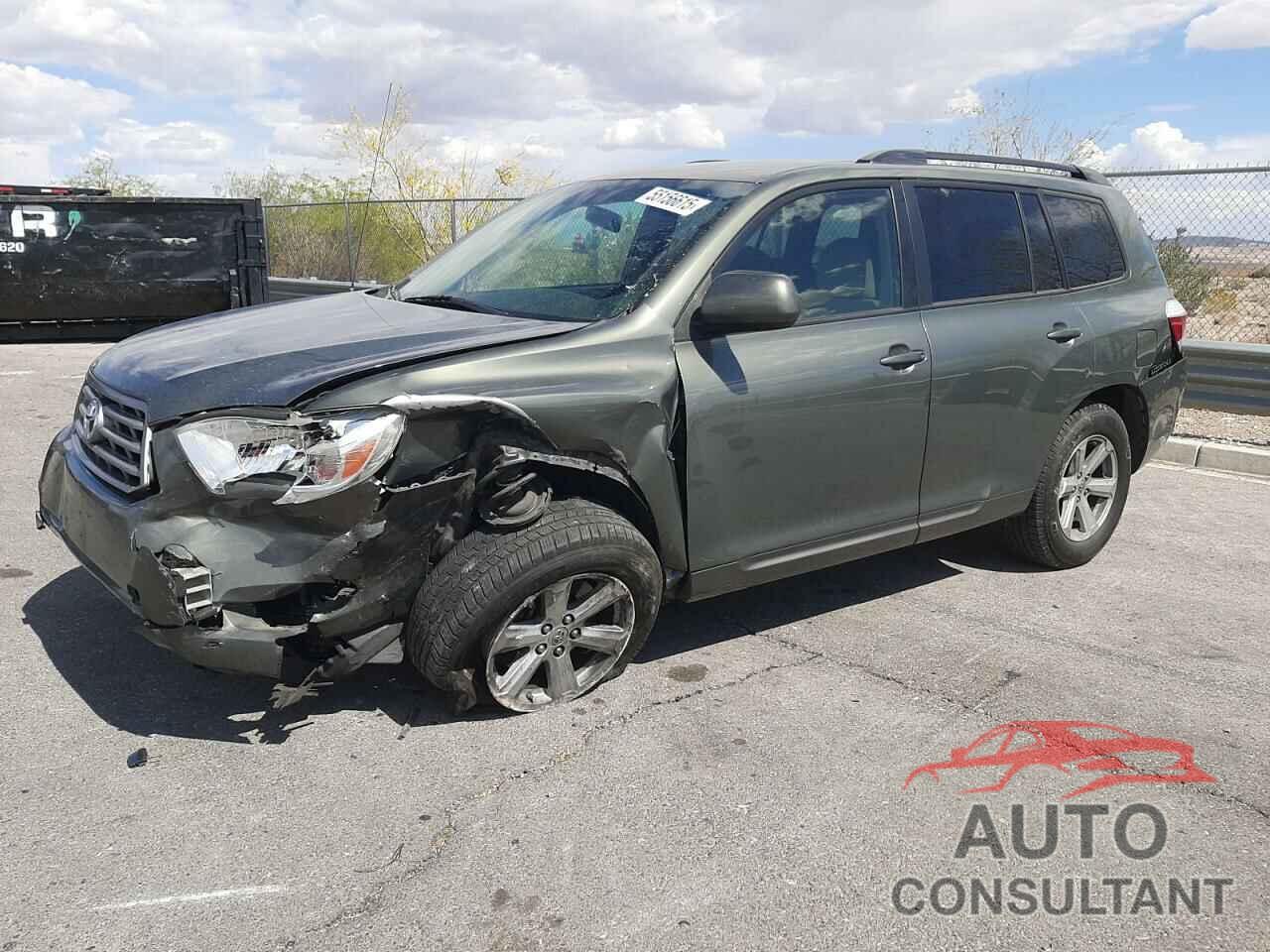 TOYOTA HIGHLANDER 2010 - 5TDBK3EH6AS007066
