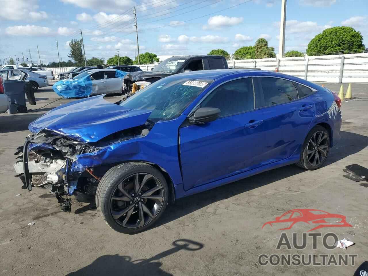 HONDA CIVIC 2019 - 2HGFC2F89KH577538