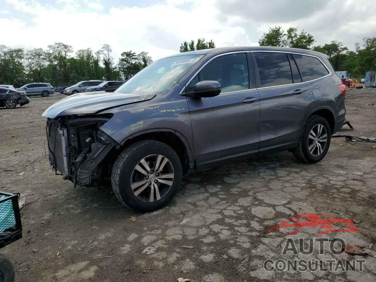 HONDA PILOT 2017 - 5FNYF6H59HB015243