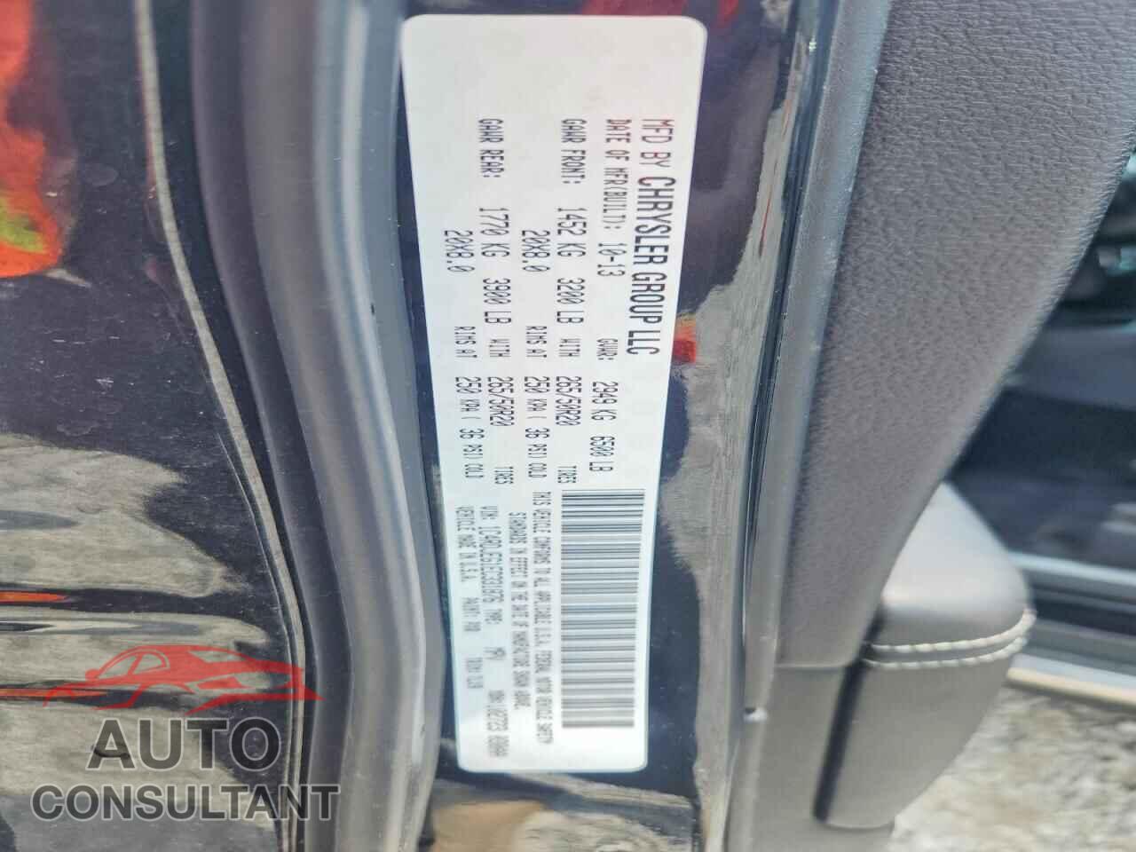 DODGE DURANGO 2014 - 1C4RDJEG1EC331876