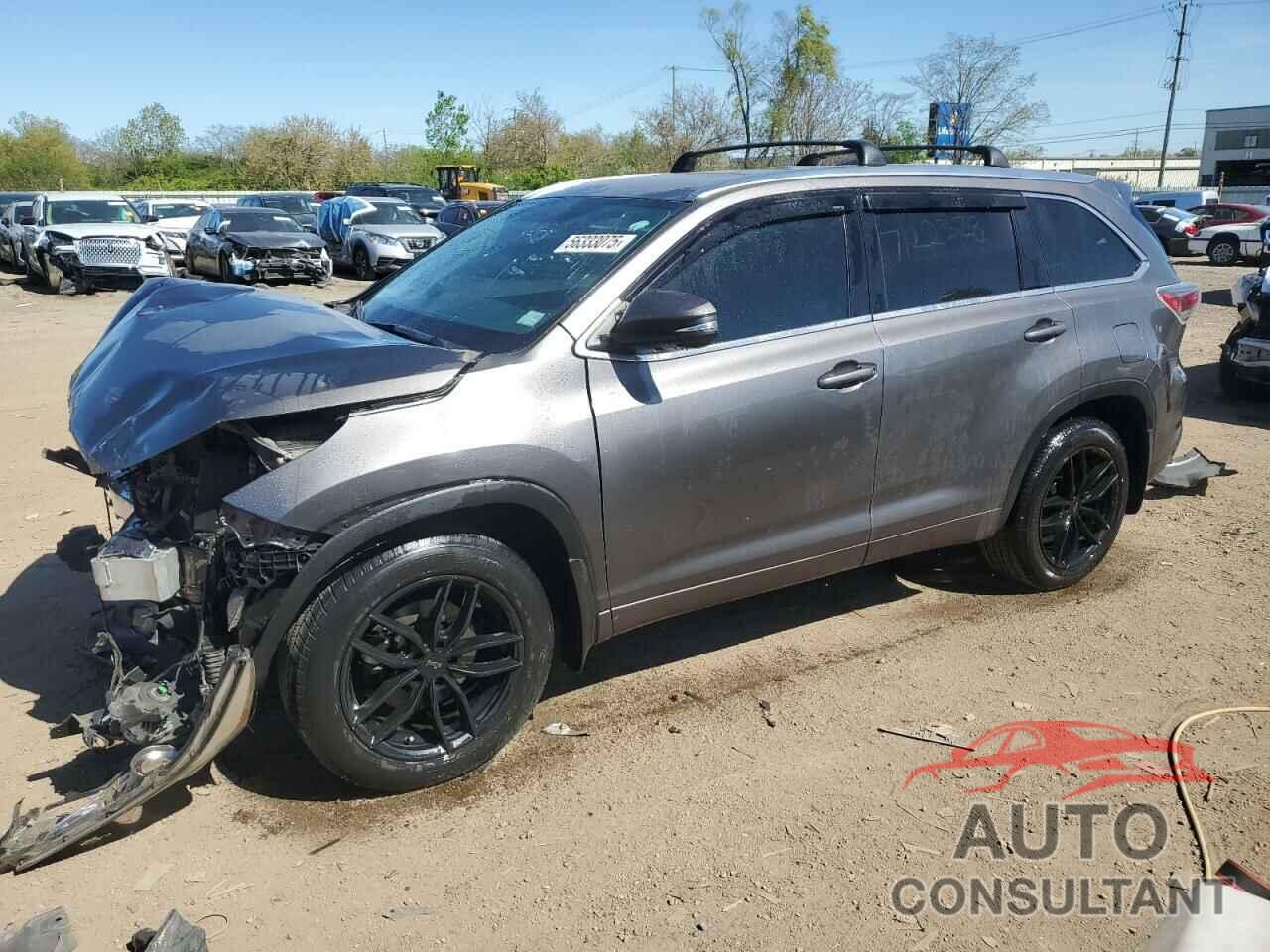 TOYOTA HIGHLANDER 2015 - 5TDDKRFH9FS201009