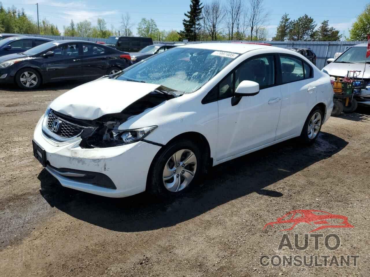 HONDA CIVIC 2013 - 2HGFB2F40DH104081