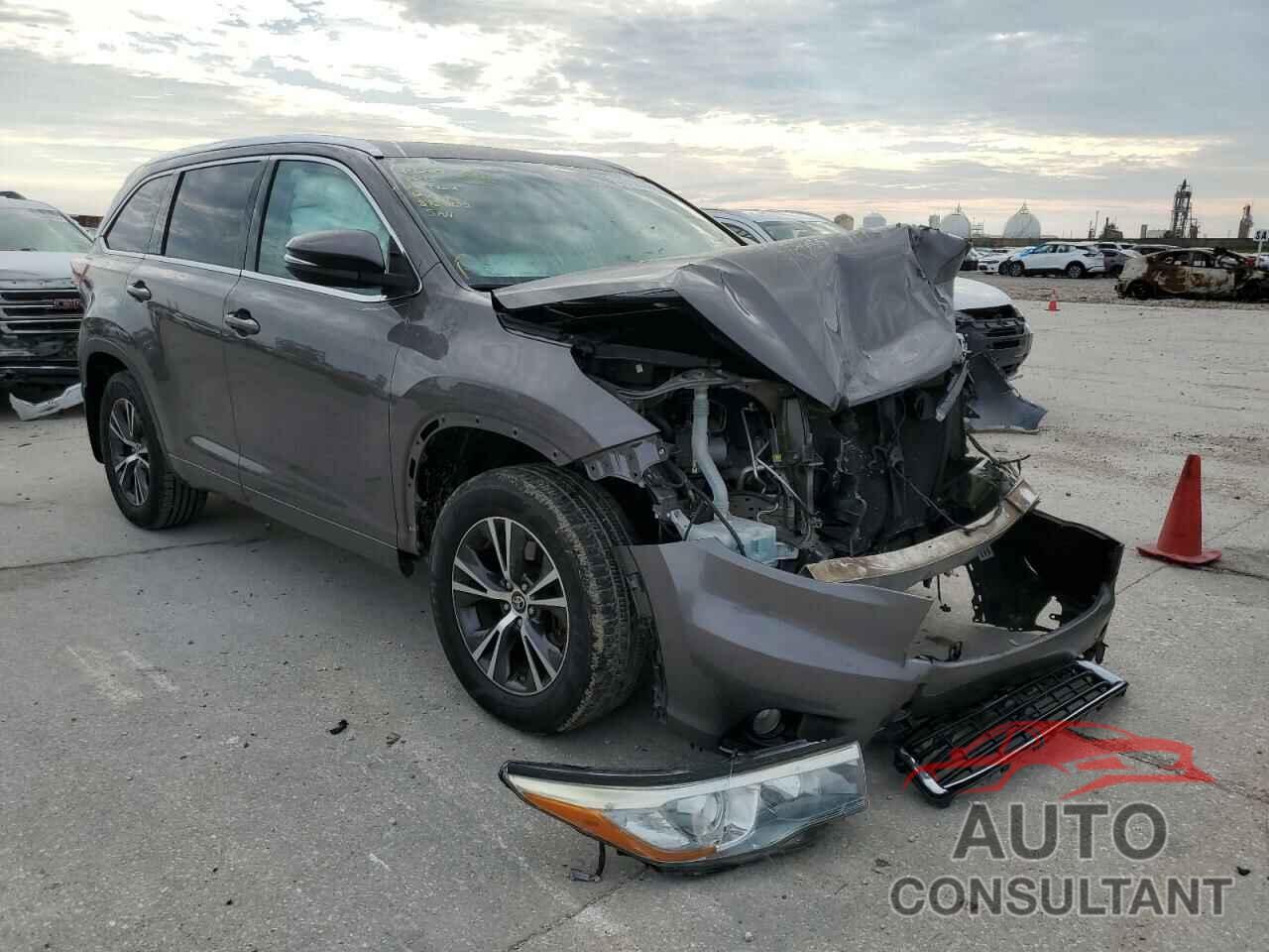 TOYOTA HIGHLANDER 2016 - 5TDKKRFHXGS153738