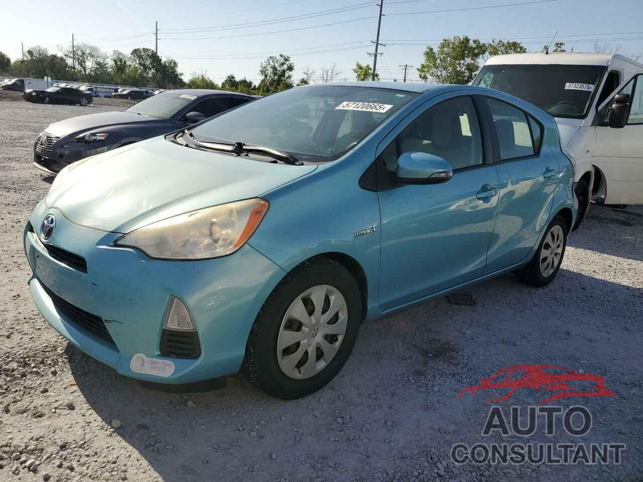 TOYOTA PRIUS 2012 - JTDKDTB37C1030097