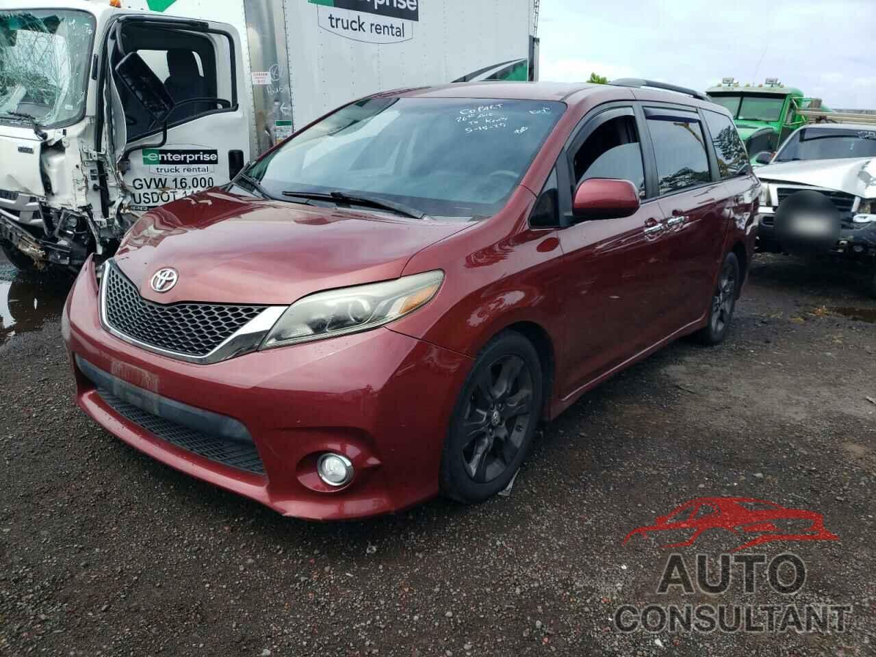 TOYOTA SIENNA 2016 - 5TDXK3DC6GS737502
