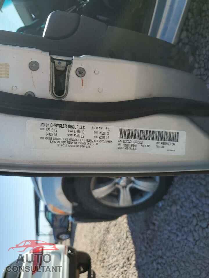 DODGE CALIBER 2012 - 1C3CDWDA1CD535752
