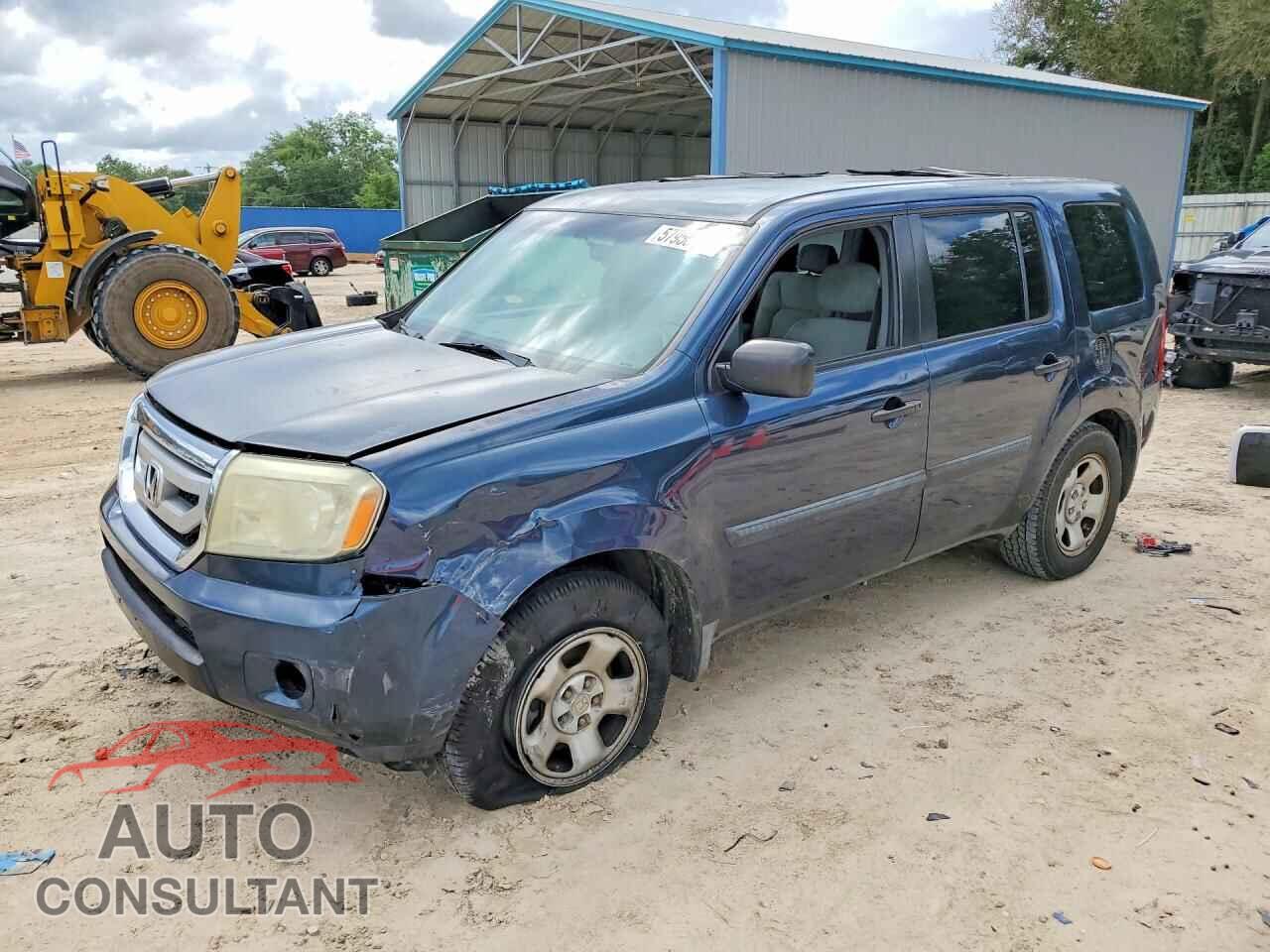 HONDA PILOT 2009 - 5FNYF38229B024713
