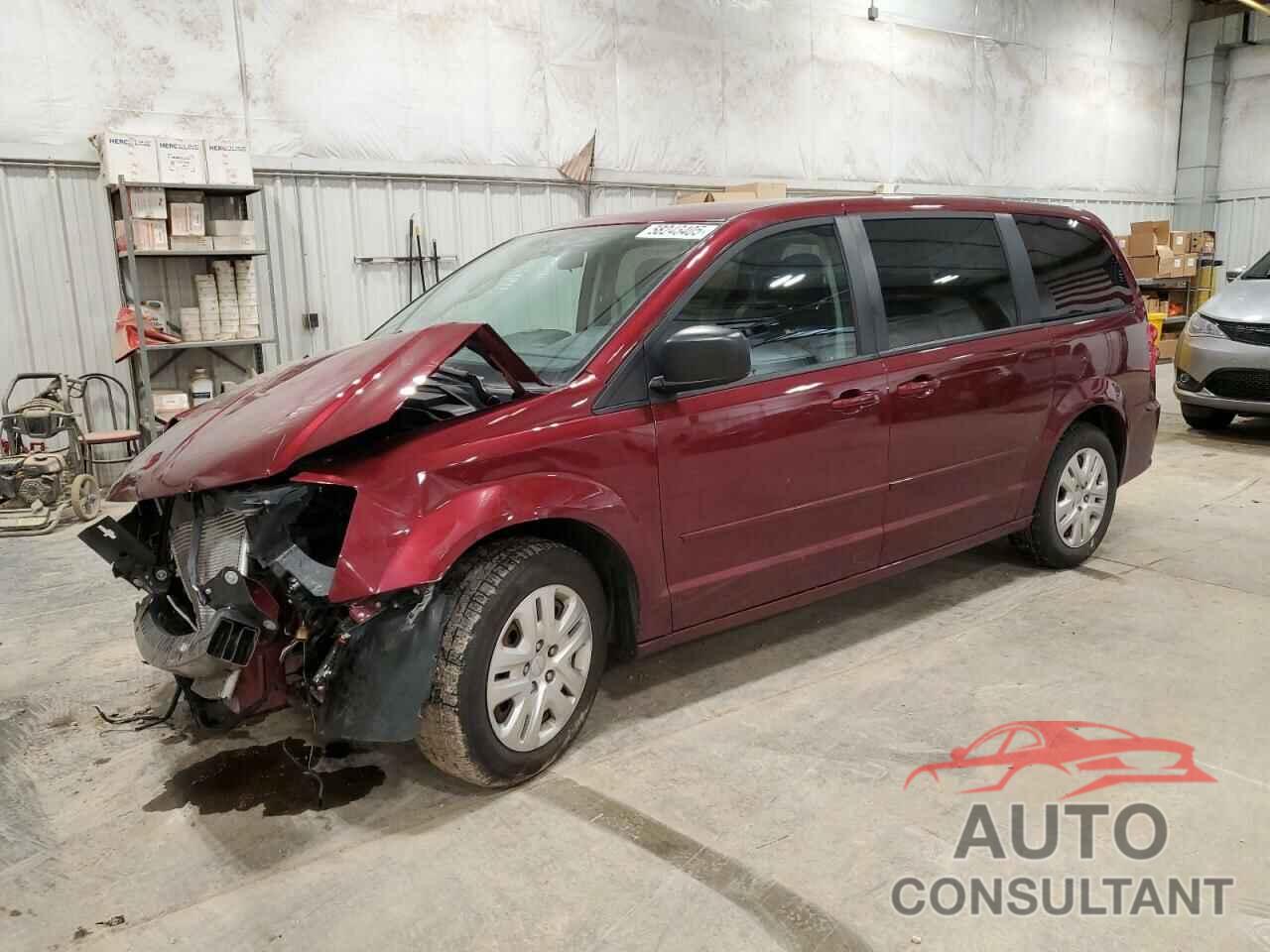 DODGE CARAVAN 2017 - 2C4RDGBG4HR582085