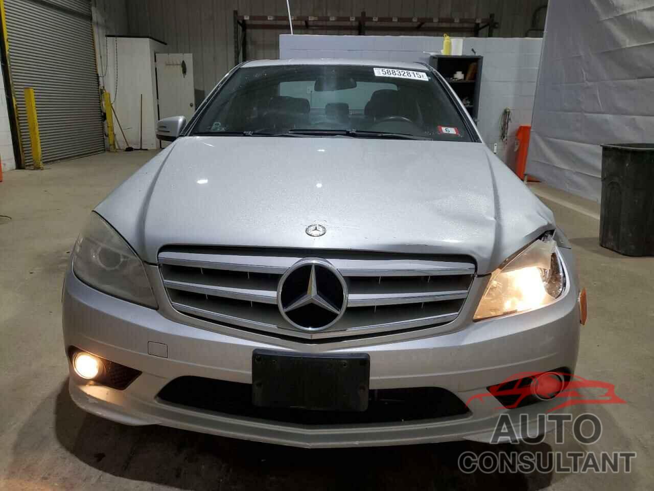 MERCEDES-BENZ C-CLASS 2010 - WDDGF8BB9AF476925