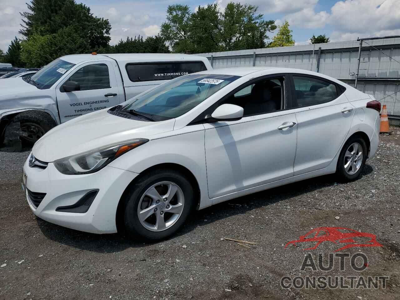 HYUNDAI ELANTRA 2014 - 5NPDH4AEXEH467609