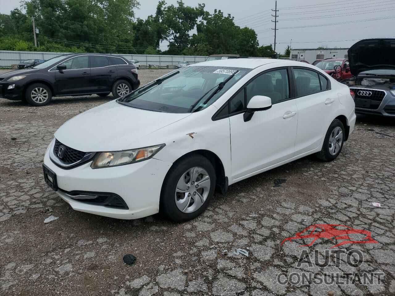 HONDA CIVIC 2013 - 19XFB2F53DE091913