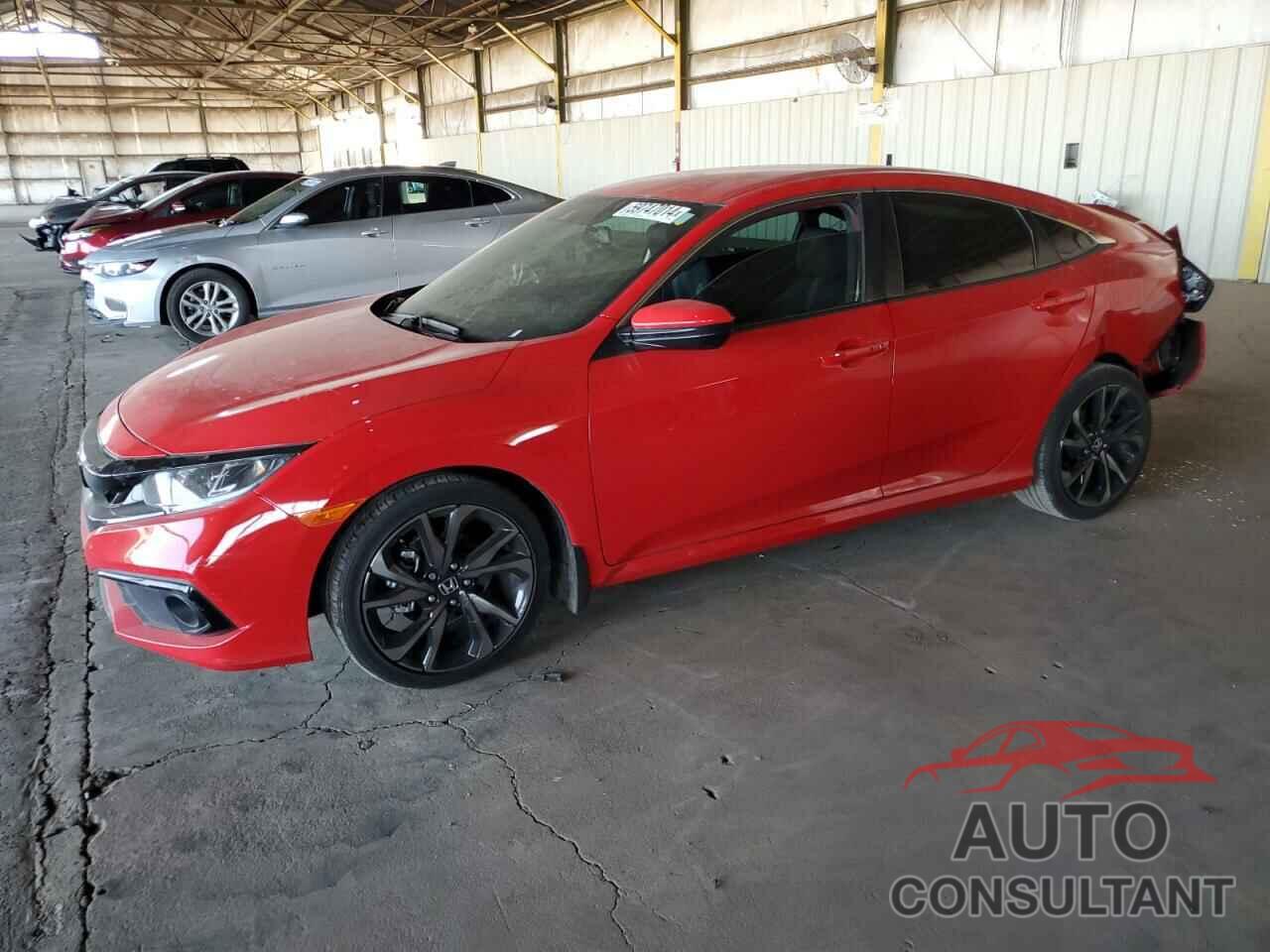 HONDA CIVIC 2019 - 2HGFC2F81KH585553