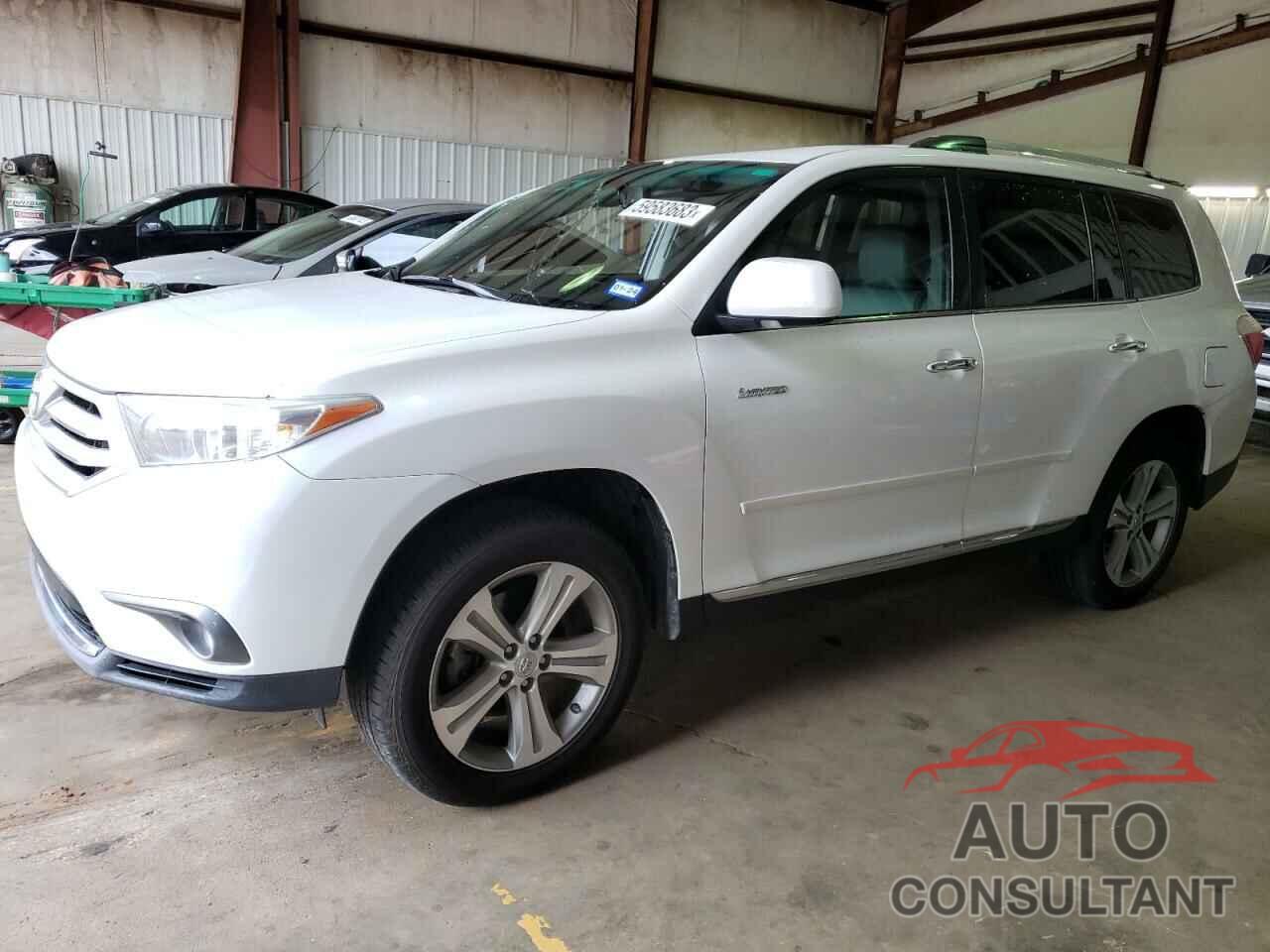 TOYOTA HIGHLANDER 2012 - 5TDDK3EH8CS140150