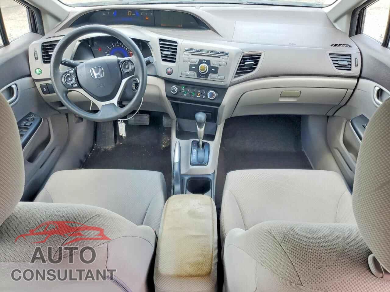 HONDA CIVIC 2012 - 19XFB2F59CE107255