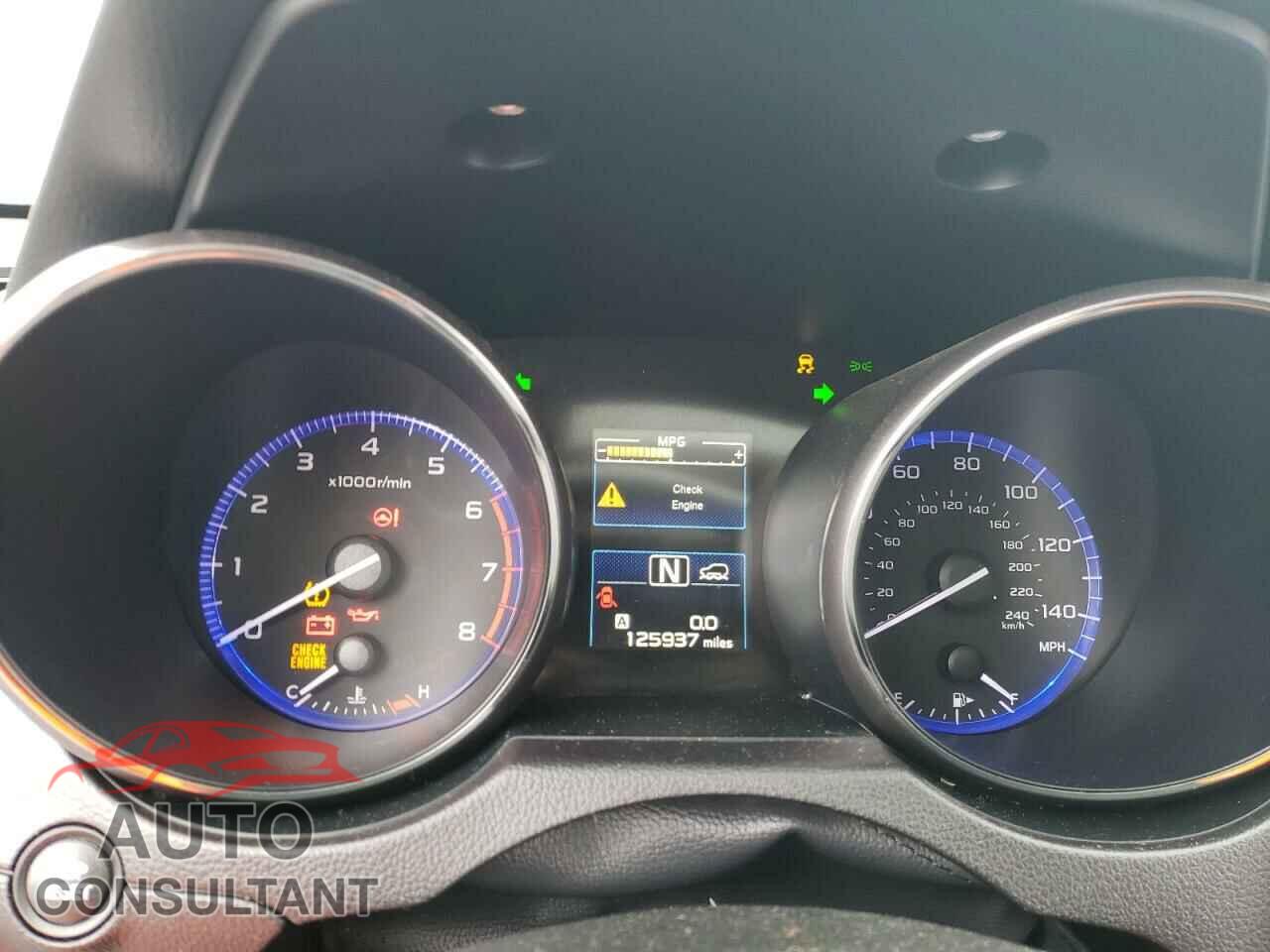 SUBARU OUTBACK 2016 - 4S4BSALC7G3242142