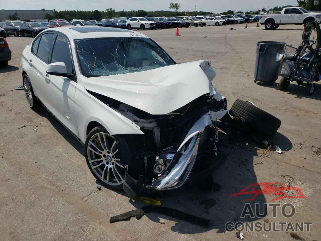 BMW 3 SERIES 2017 - WBA8B7G53HNU37381