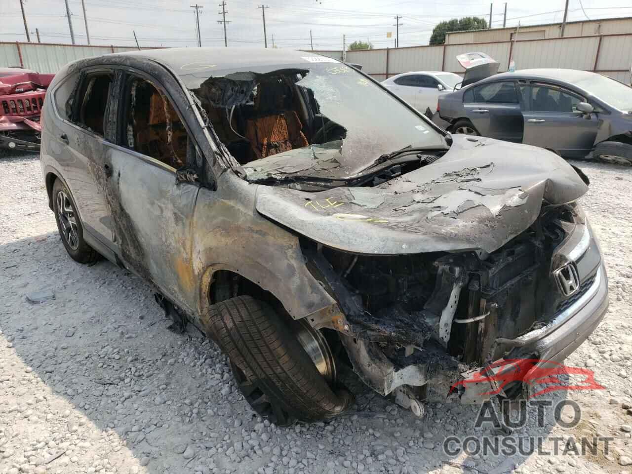 HONDA CRV 2016 - 5J6RM3H46GL025895