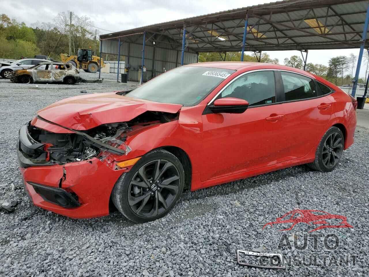 HONDA CIVIC 2021 - 2HGFC2F8XMH535088