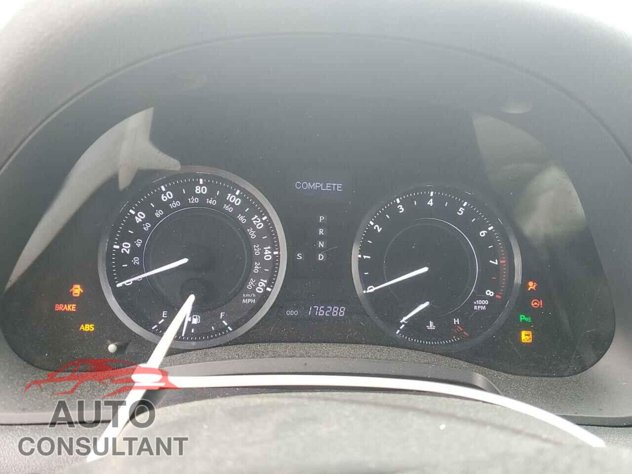 LEXUS IS 2012 - JTHFF2C20C2522734