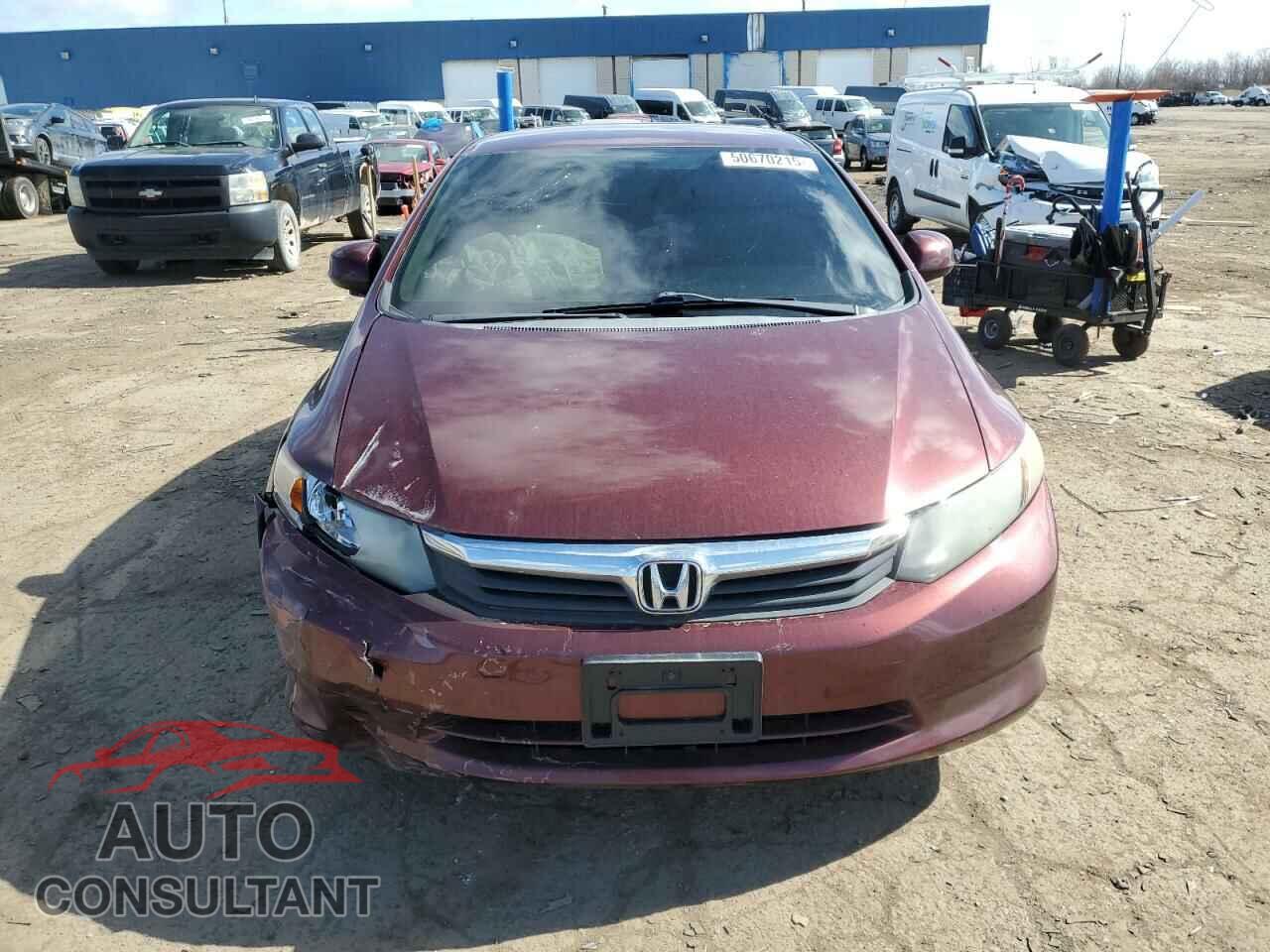 HONDA CIVIC 2012 - 2HGFB2F54CH582673