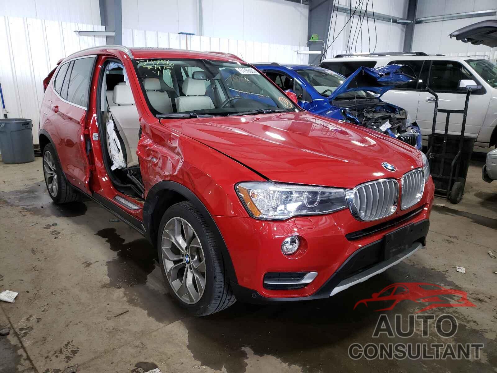 BMW X3 2016 - 5UXWX9C50G0D92152