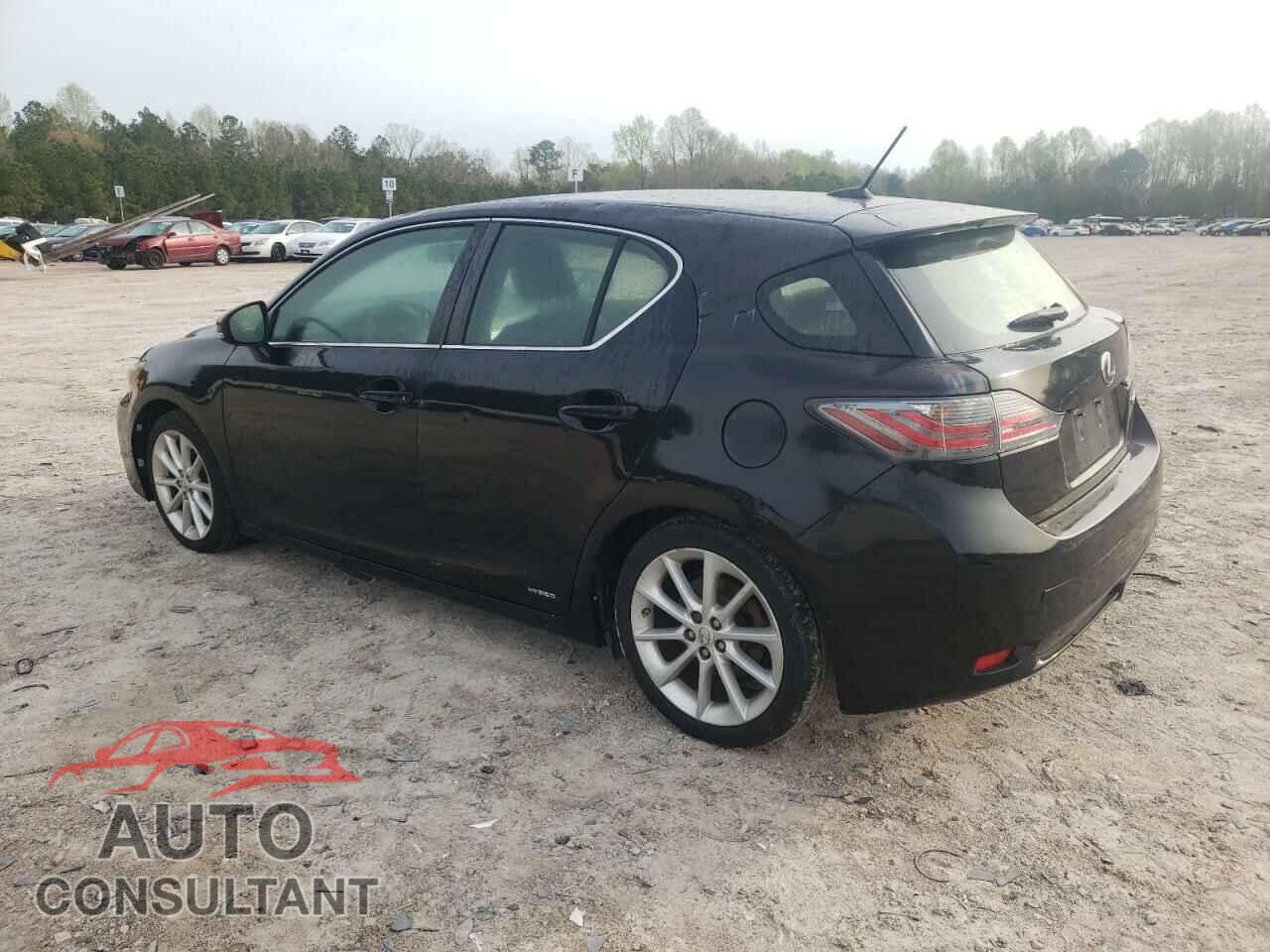 LEXUS CT 200 2012 - JTHKD5BH7C2096584