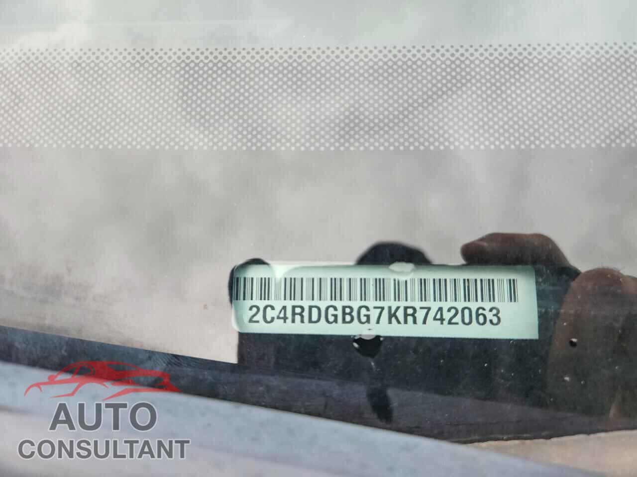 DODGE CARAVAN 2016 - 2C4RDGCG3GR370680