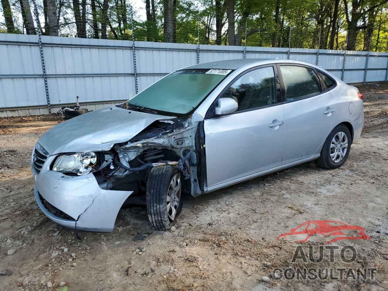 HYUNDAI ELANTRA 2010 - KMHDU4ADXAU143087