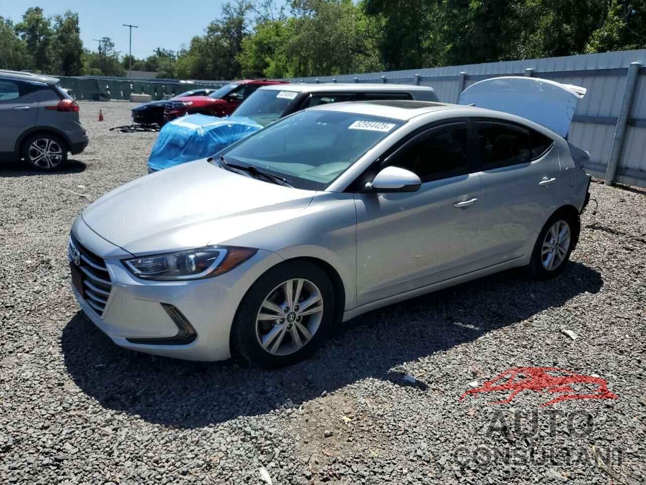 HYUNDAI ELANTRA 2018 - 5NPD84LF6JH279623