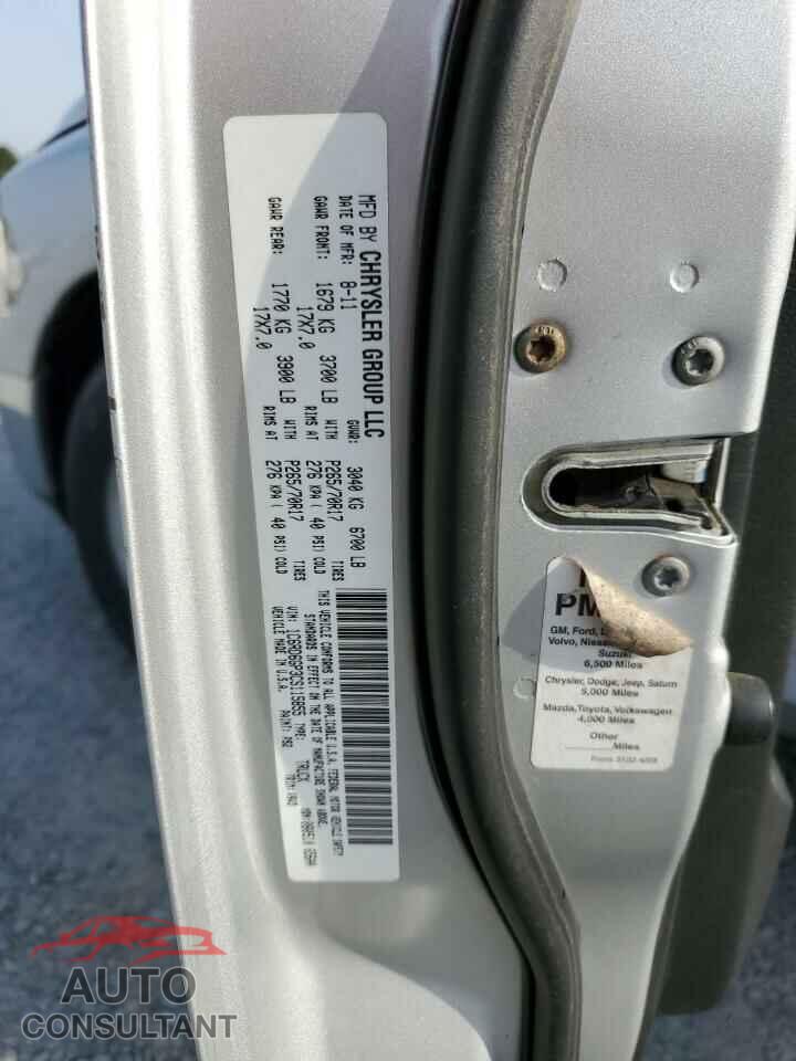 DODGE RAM 1500 2012 - 1C6RD6GP3CS115855