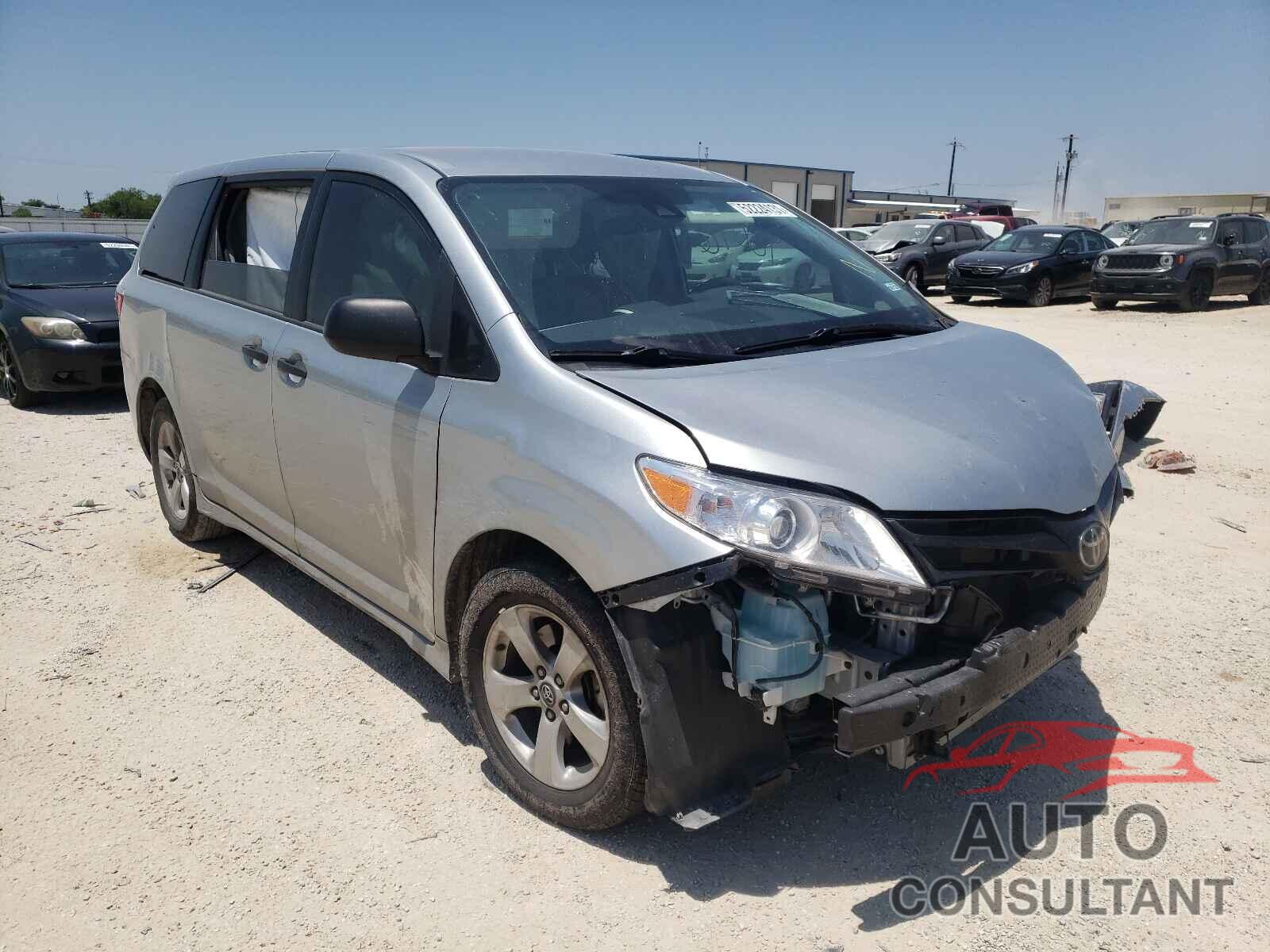 TOYOTA SIENNA 2020 - 5TDZZ3DC7LS021111