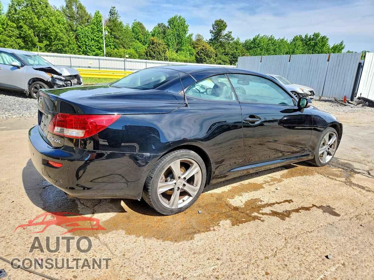 LEXUS IS 2012 - JTHFE2C27C2507246