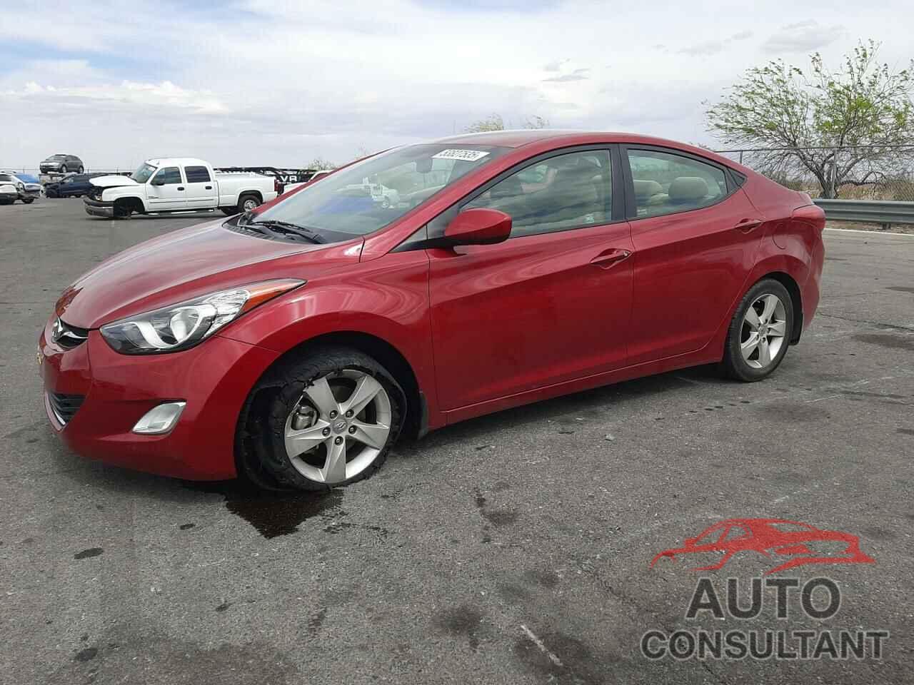 HYUNDAI ELANTRA 2013 - KMHDH4AE6DU572986