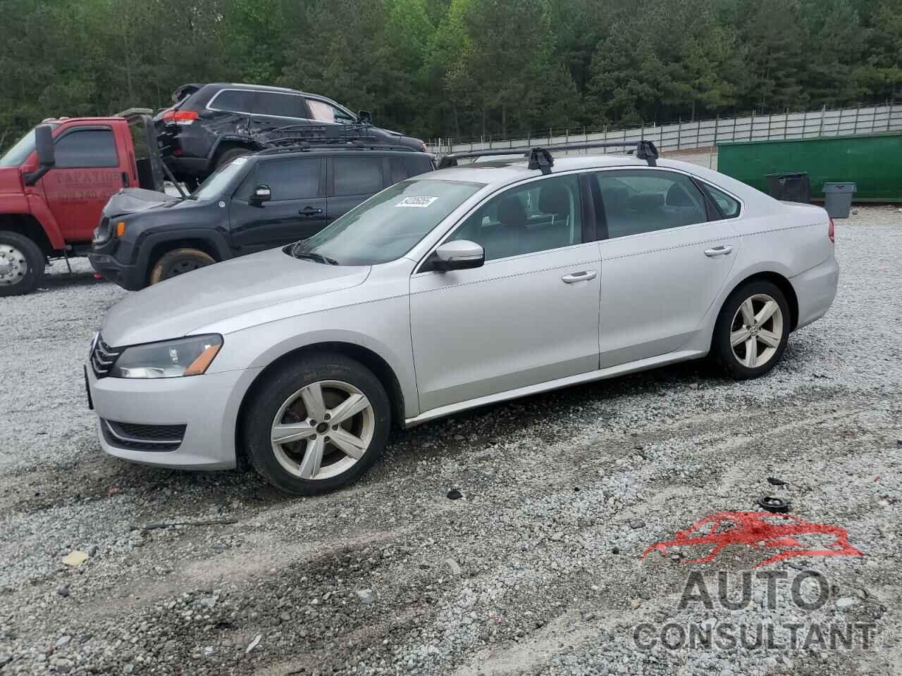VOLKSWAGEN PASSAT 2013 - 1VWBN7A31DC042934