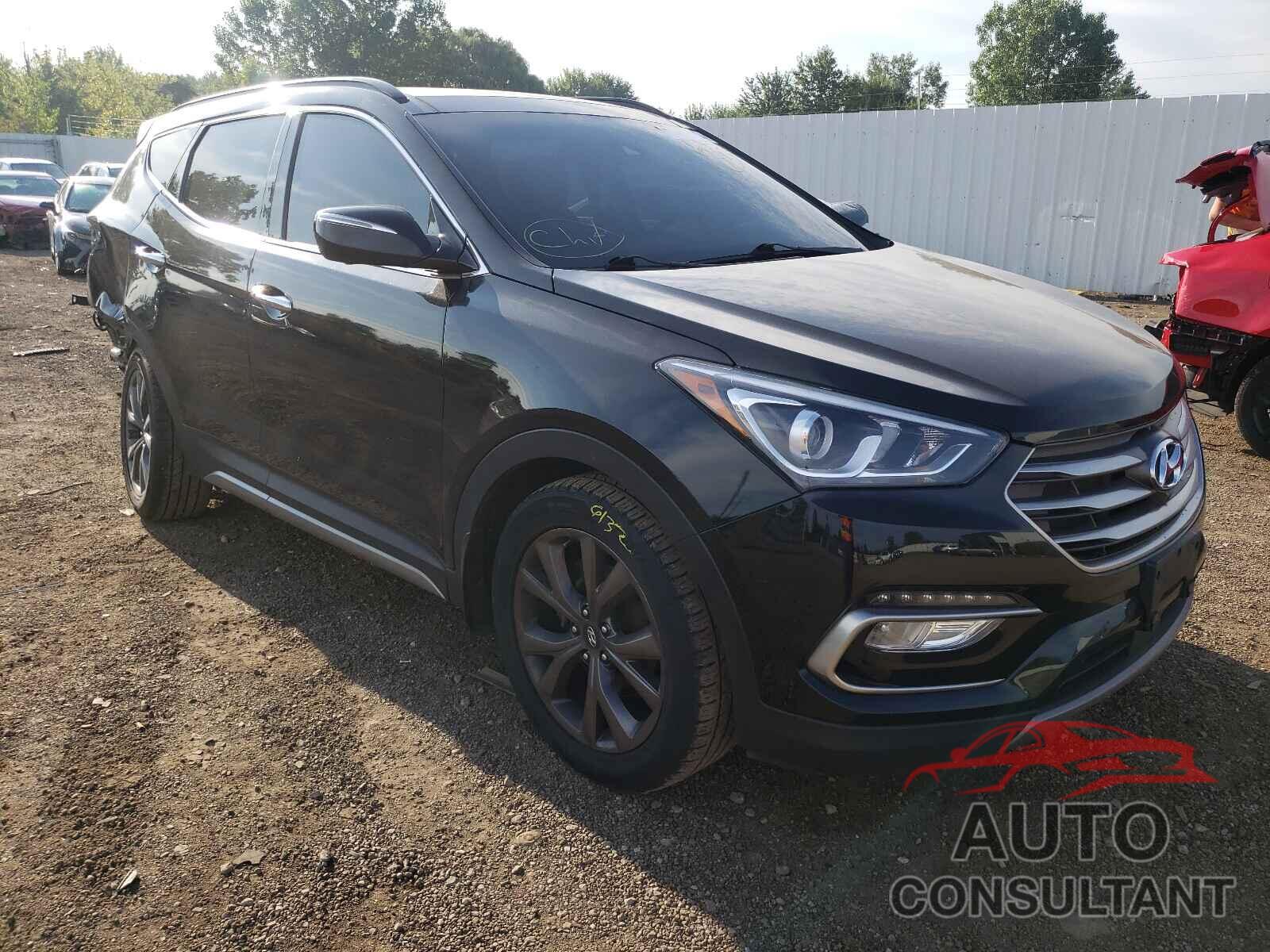 HYUNDAI SANTA FE 2017 - 5XYZWDLAXHG444641