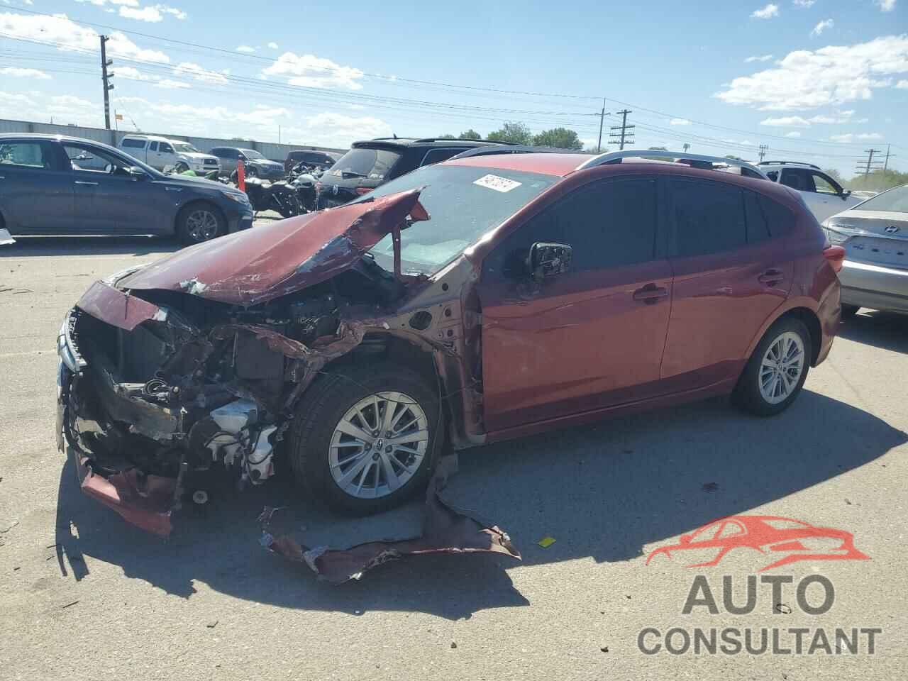 SUBARU IMPREZA 2018 - 4S3GTAB63J3707235