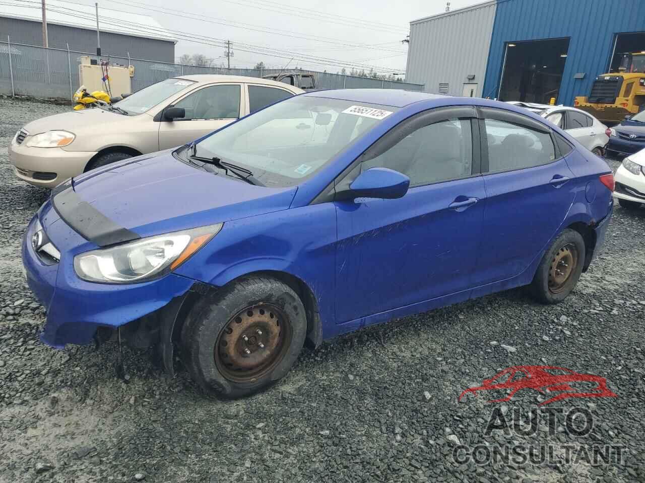 HYUNDAI ACCENT 2012 - KMHCT4AE7CU256831