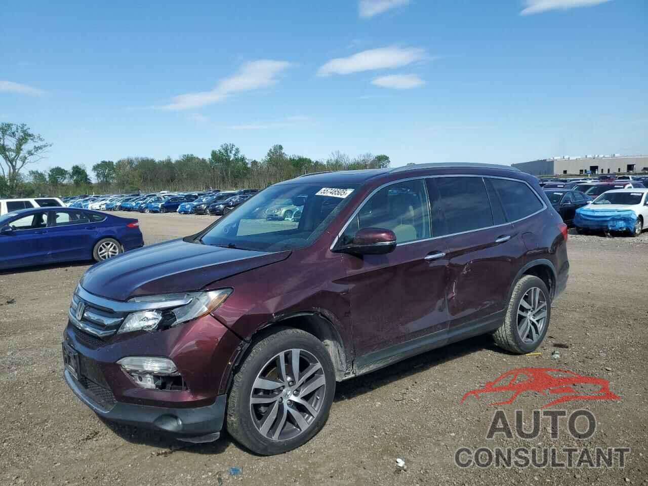 HONDA PILOT 2016 - 5FNYF6H91GB118237