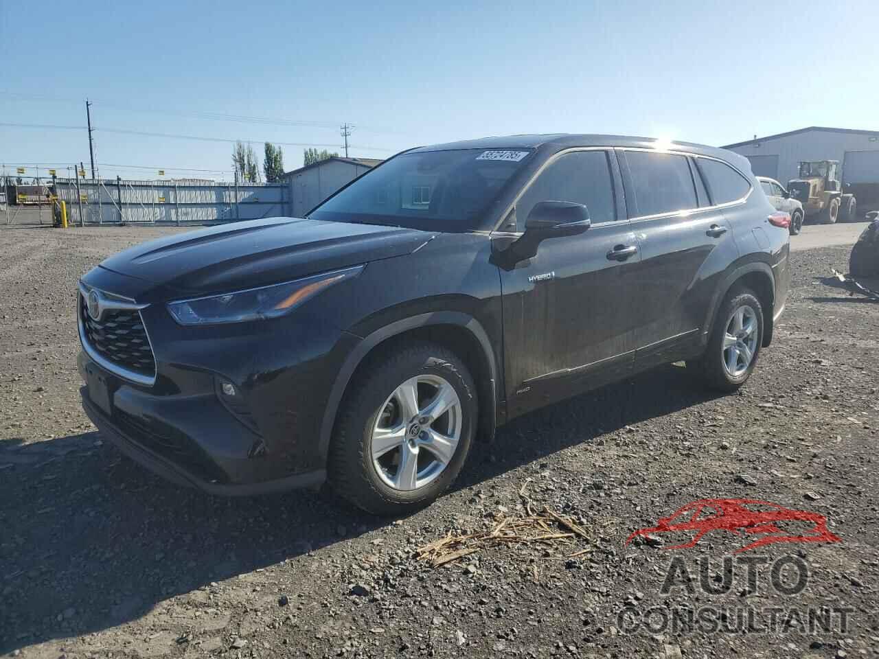 TOYOTA HIGHLANDER 2021 - 5TDBBRCH4MS523629