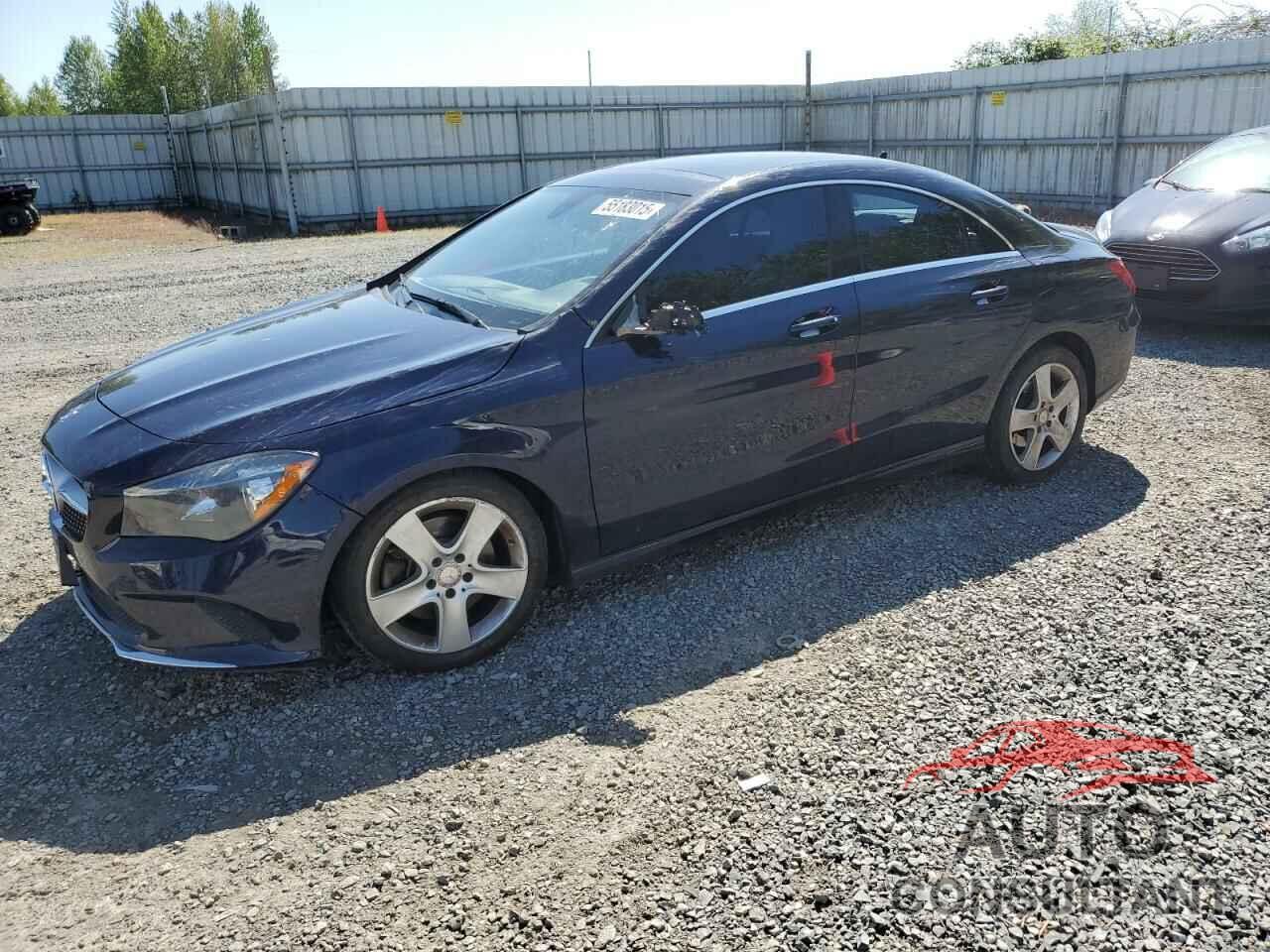 MERCEDES-BENZ CLA-CLASS 2017 - WDDSJ4GB0HN422133