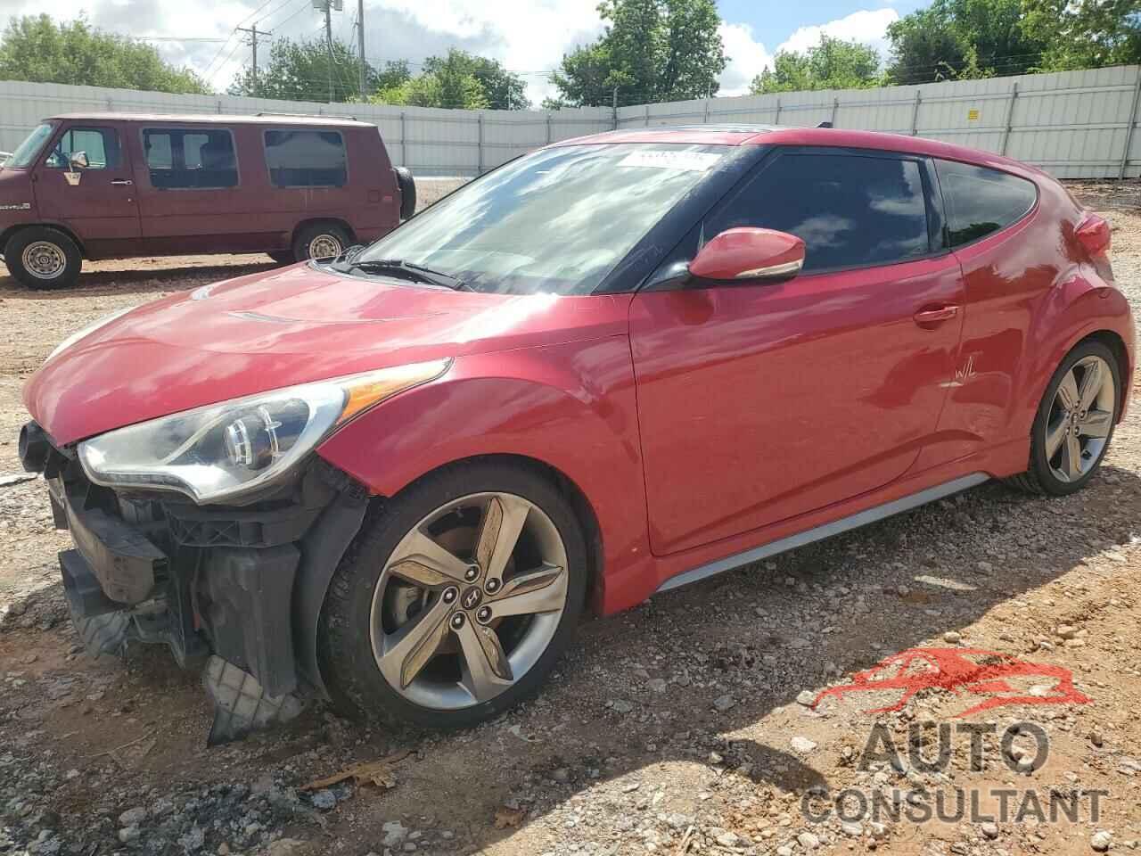 HYUNDAI VELOSTER 2013 - KMHTC6AE0DU104354