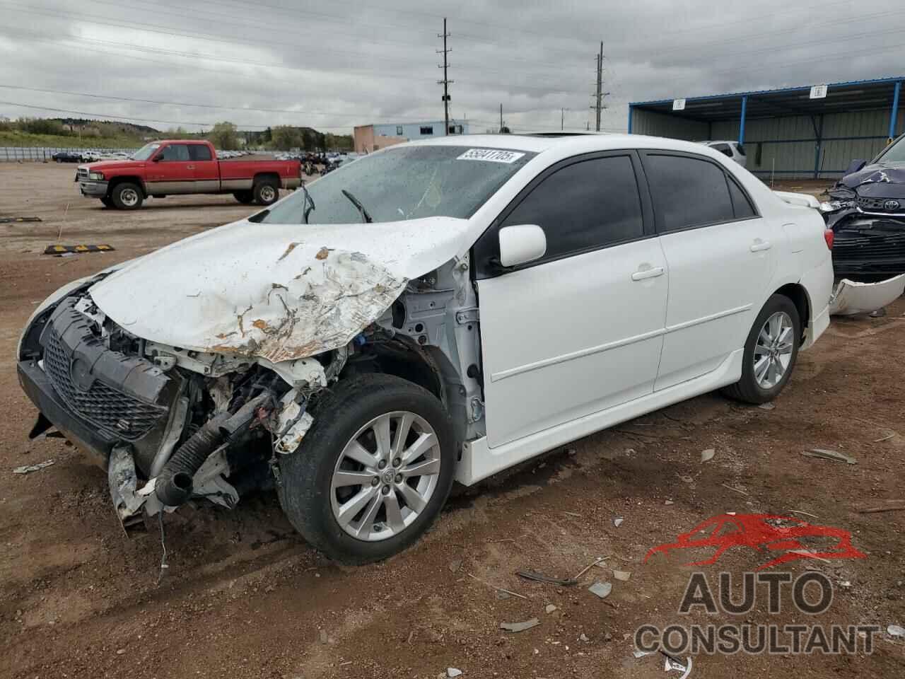 TOYOTA COROLLA 2009 - 1NXBU40E29Z022745