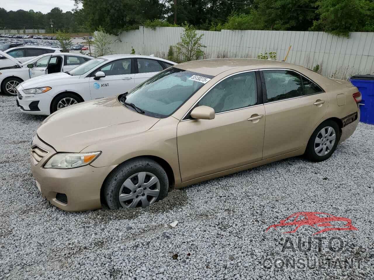 TOYOTA CAMRY 2011 - 4T1BF3EK3BU213860