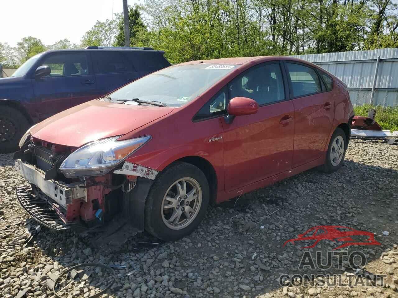 TOYOTA PRIUS 2011 - JTDKN3DU3B1472702