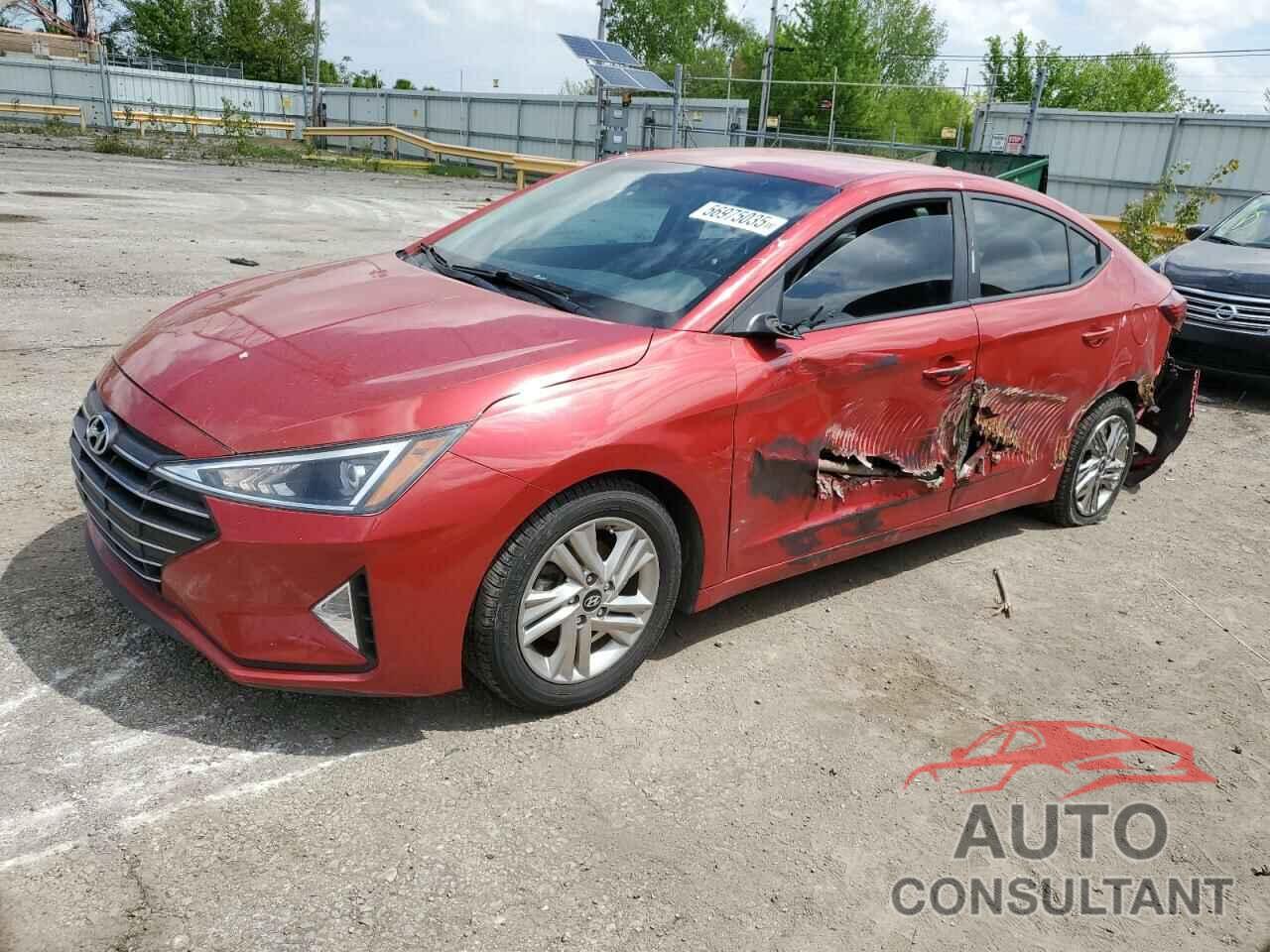 HYUNDAI ELANTRA 2019 - 5NPD84LF6KH477507