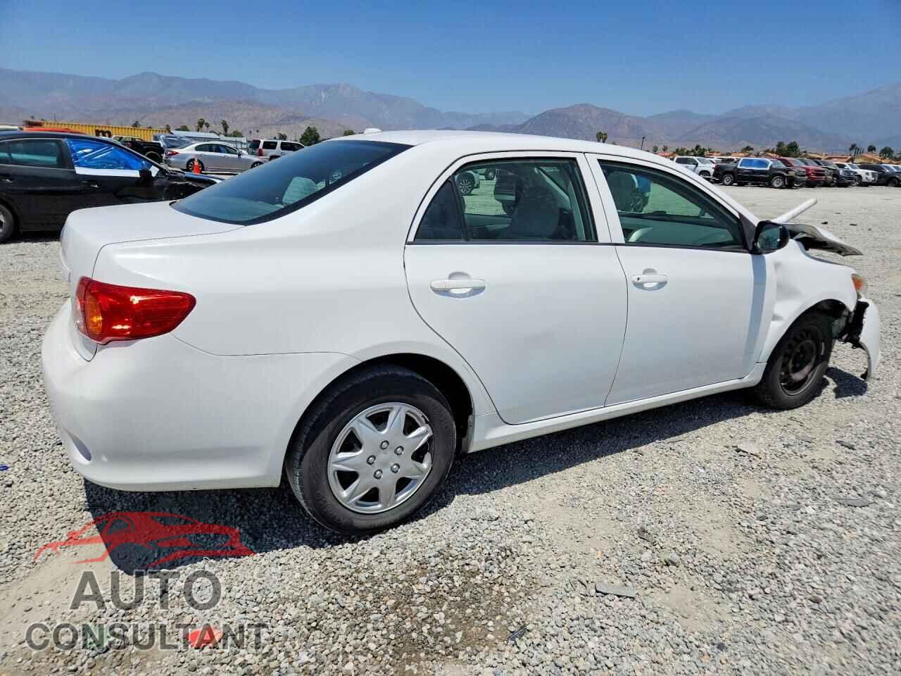 TOYOTA COROLLA 2009 - JTDBL40E199071624