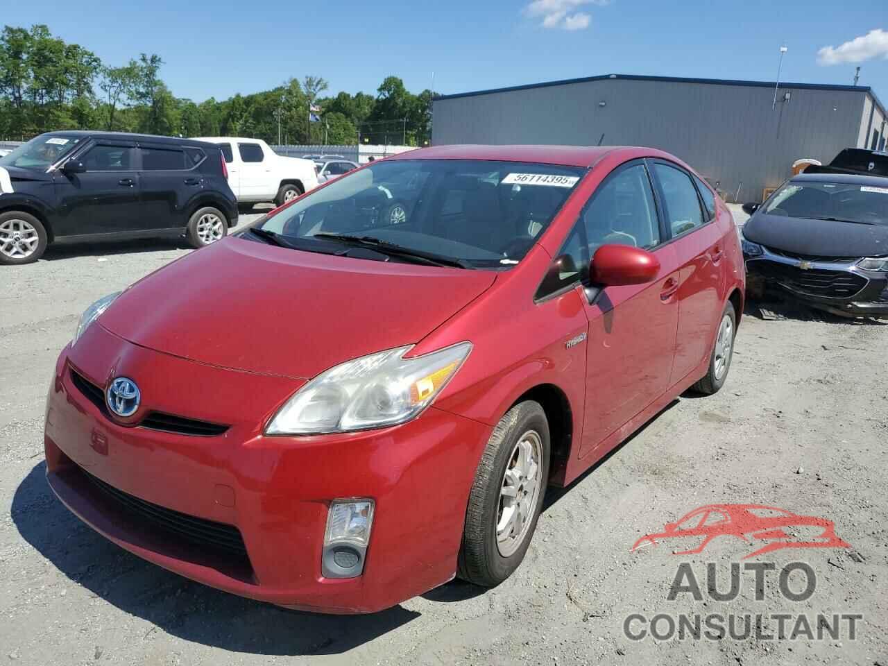 TOYOTA PRIUS 2010 - JTDKN3DU9A0166365