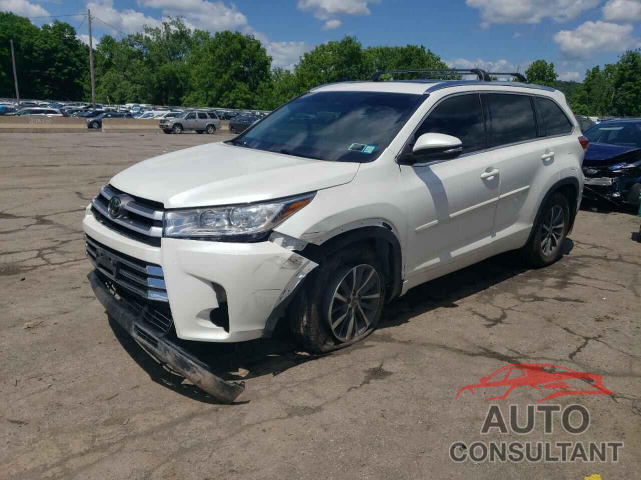 TOYOTA HIGHLANDER 2017 - 5TDJZRFH6HS446397