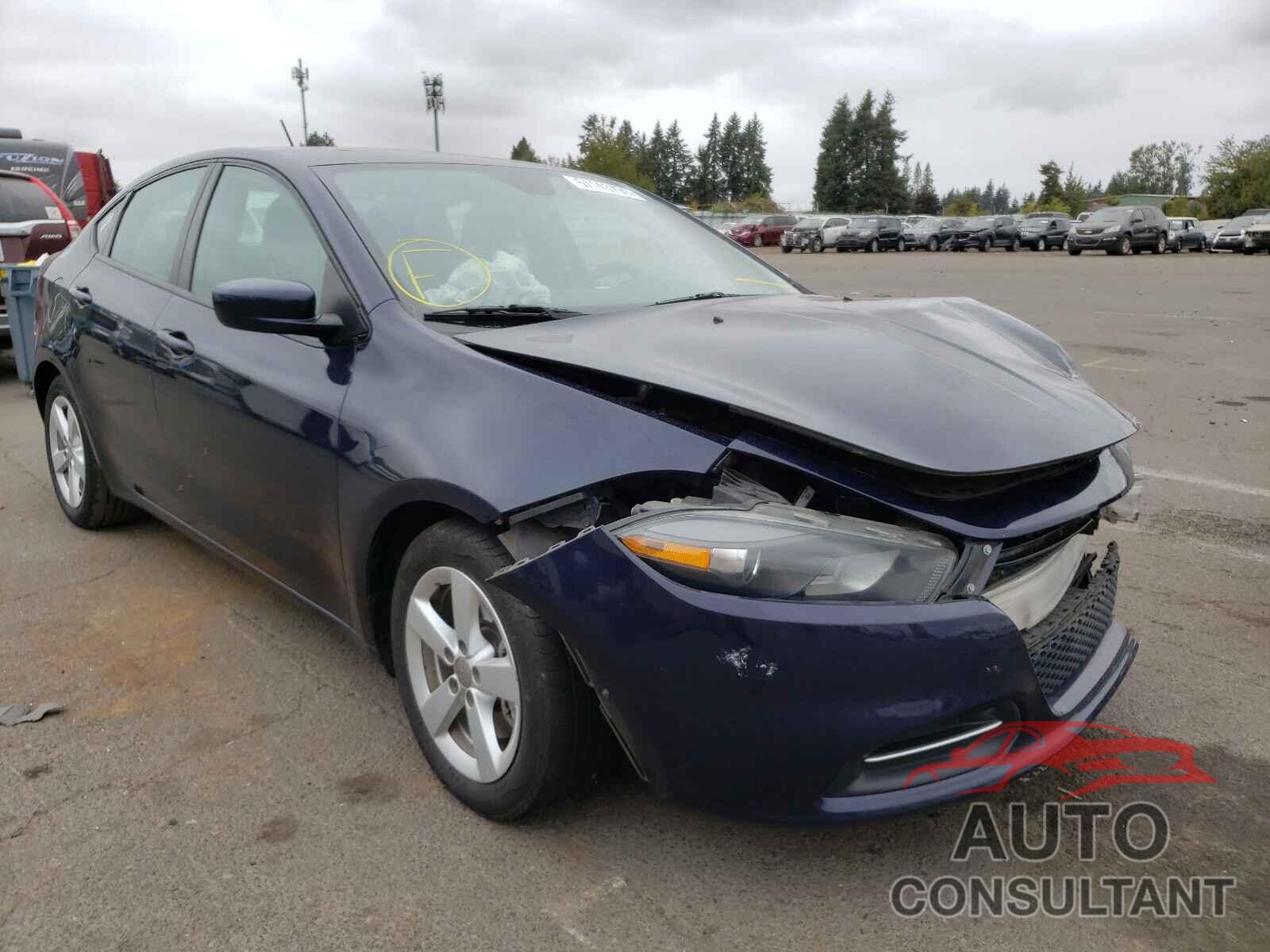 DODGE DART 2016 - 1C3CDFBB4GD752486